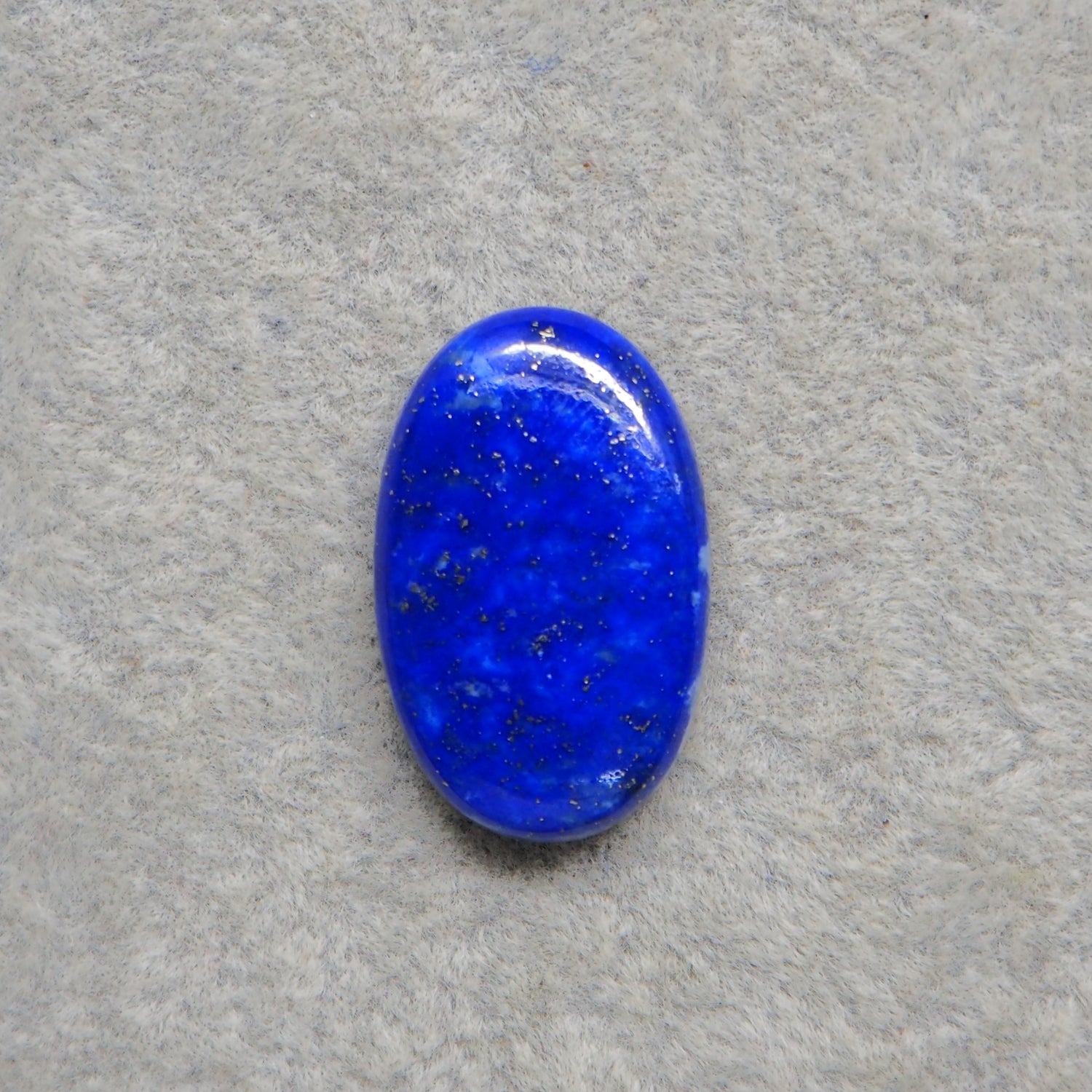 Natural Lapis Lazuli Oval Cabochon 24x16mm 18.5ct – Pedra Gems One of a Kind Loose Gemstone