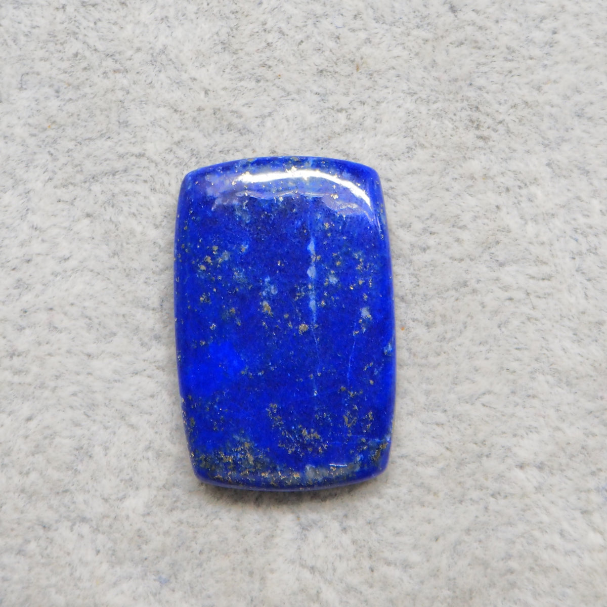 Lapis Lazuli rectangle cabochon 25.5ct flat back ready to set Pedra Gems