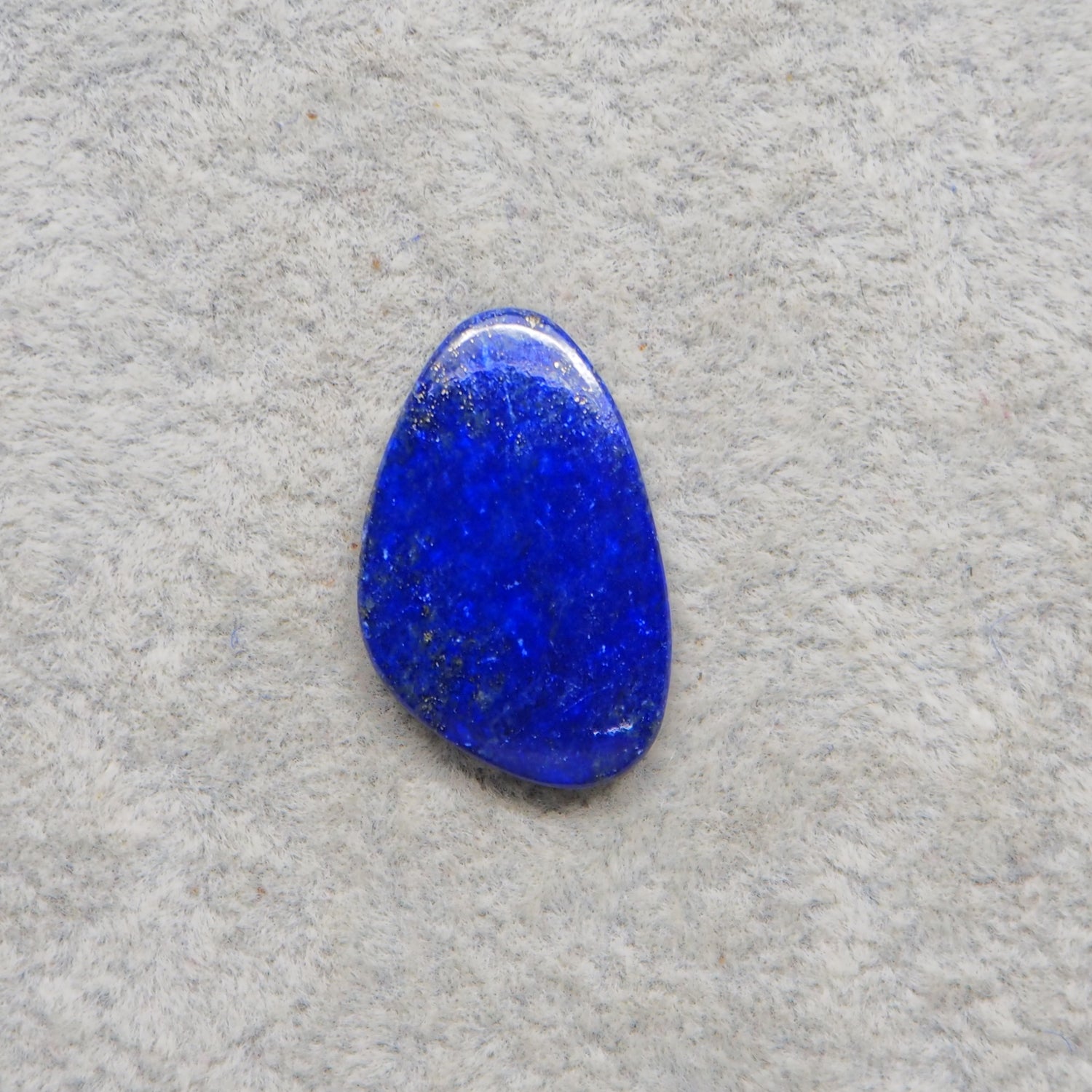 Natural Lapis Lazuli Freeform Cabochon 23x15mm 11.5ct – Pedra Gems One of a Kind Loose Gemstone
