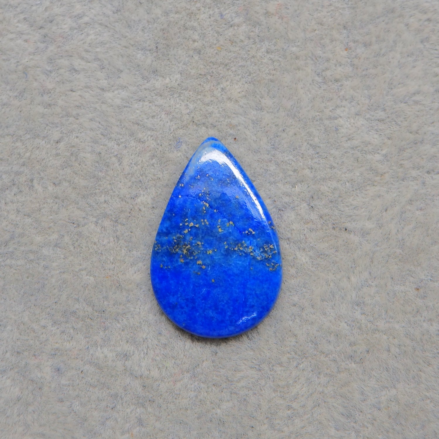 Natural Lapis Lazuli Pear Cabochon 22x14mm 6.5ct – Pedra Gems One of a Kind Loose Gemstone