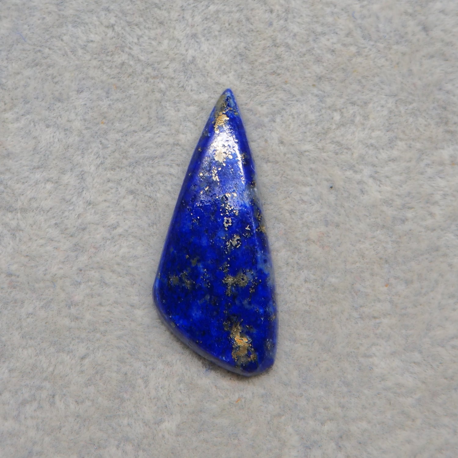Natural Lapis Lazuli Freeform Cabochon 31x13mm 14ct – Pedra Gems One of a Kind Loose Gemstone