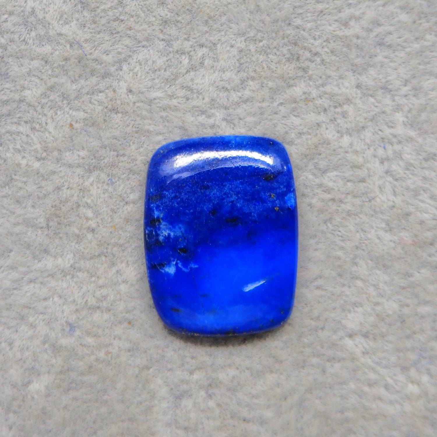 Natural Lapis Lazuli Rectangle Cabochon 21x16mm 12.5ct – Pedra Gems One of a Kind Loose Gemstone