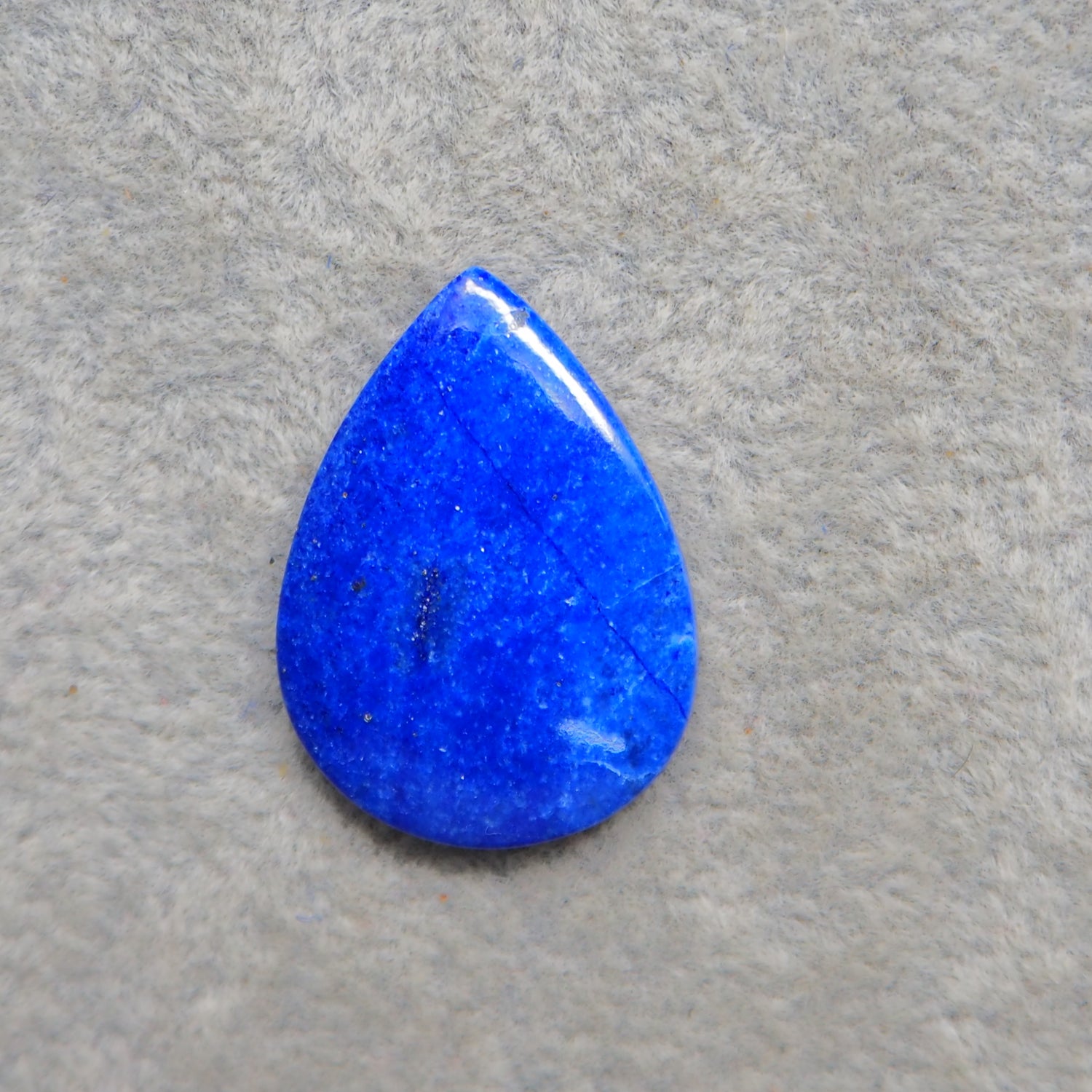 Natural Lapis Lazuli Pear Cabochon 26x19mm 11ct – Pedra Gems One of a Kind Loose Gemstone