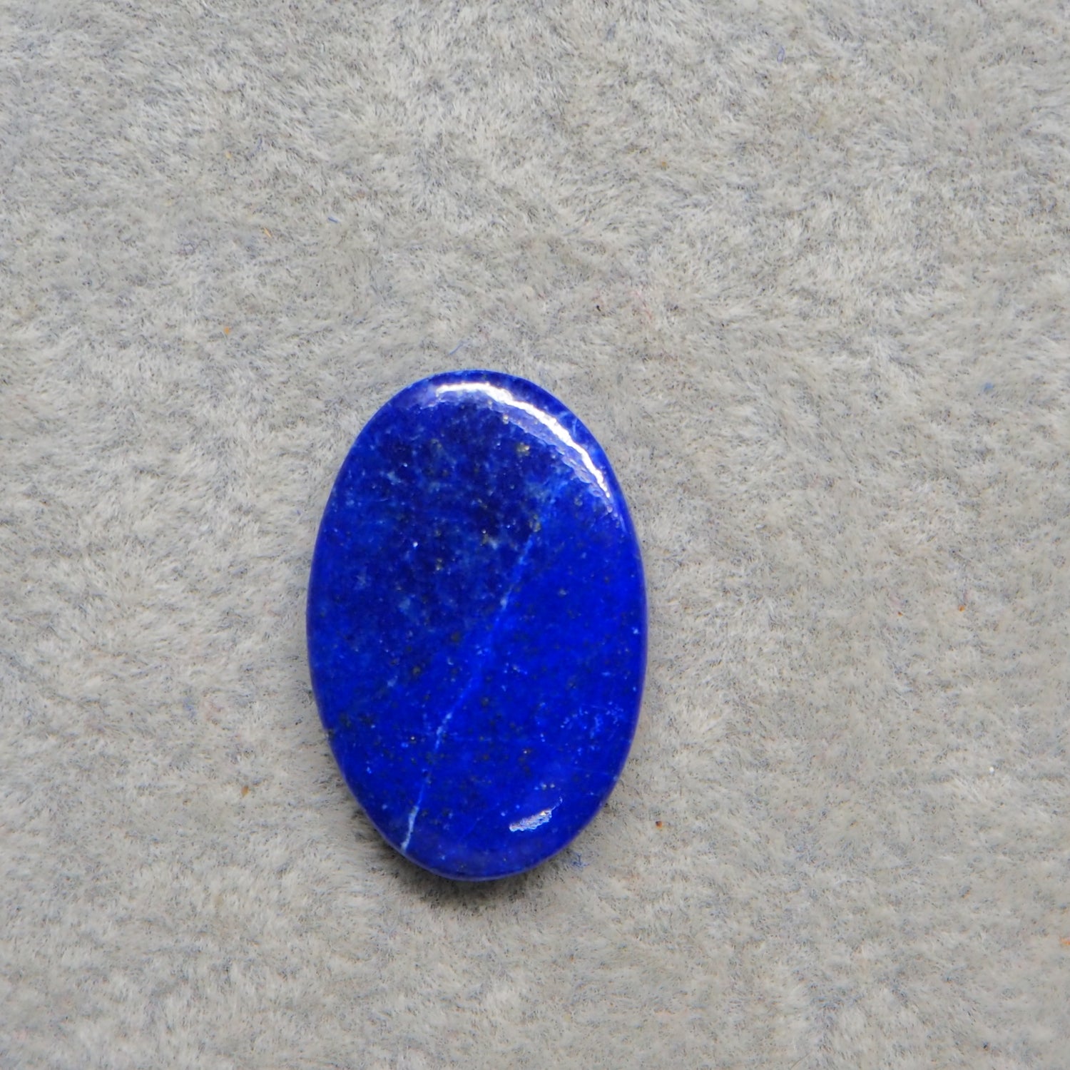 Natural Lapis Lazuli Oval Cabochon 23x15mm 13.5ct – Pedra Gems One of a Kind Loose Gemstone