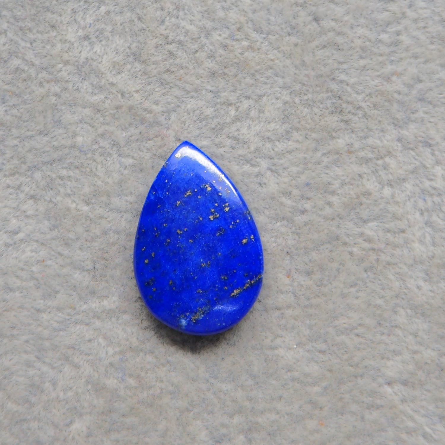 Natural Lapis Lazuli Pear Cabochon 21x14mm 12ct – Pedra Gems One of a Kind Loose Gemstone