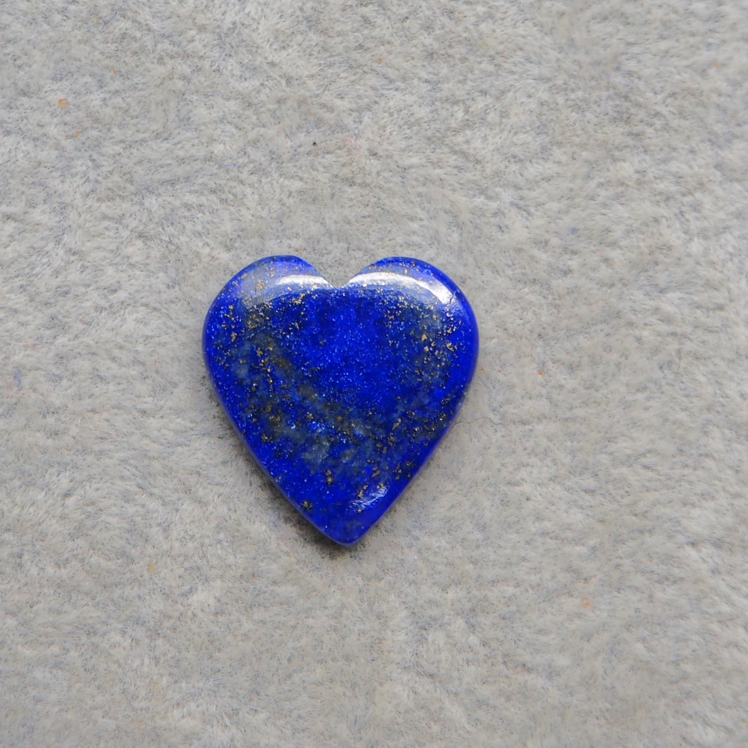 Natural Lapis Lazuli Heart Cabochon 20x19mm 12.5ct – Pedra Gems One of a Kind Loose Gemstone