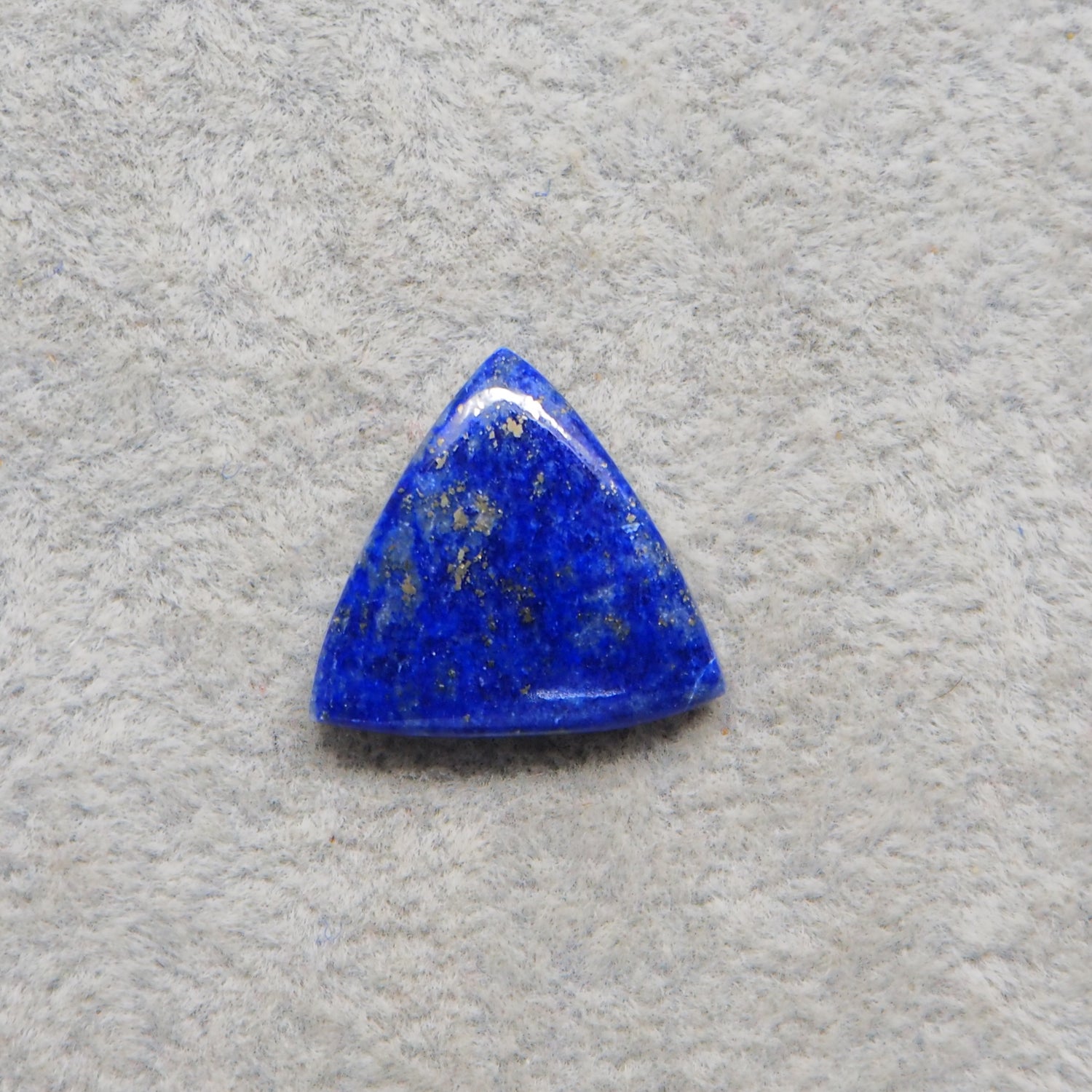 Natural Lapis Lazuli Trillion Cabochon 18x19mm 10ct – Pedra Gems One of a Kind Loose Gemstone