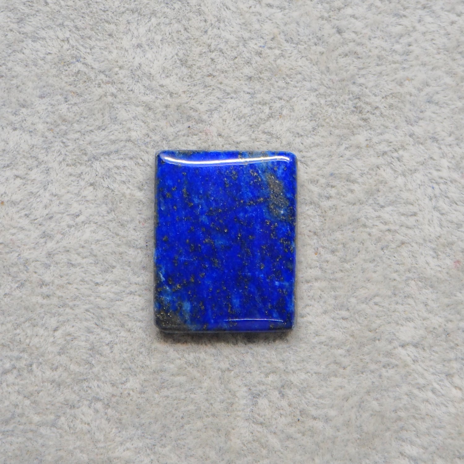 Natural Lapis Lazuli Rectangle Cabochon 22x18mm 16.5ct – Pedra Gems One of a Kind Loose Gemstone