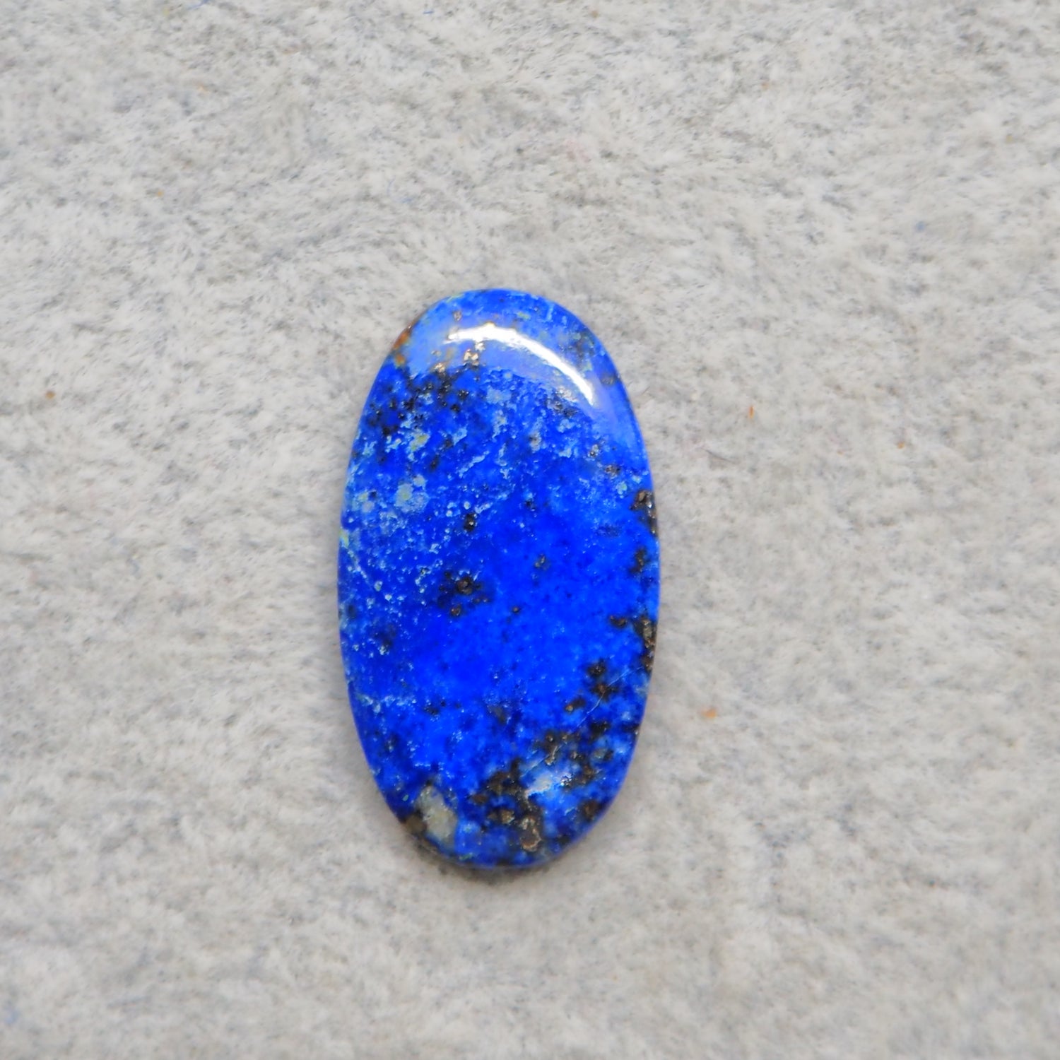 Natural Lapis Lazuli Oval Cabochon 26x15mm 11ct – Pedra Gems One of a Kind Loose Gemstone