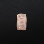 Natural Pink Natrolite (Thomsonite) Cushion Cabochon 18x10x4mm 5ct - view 4 - Pedra Gems