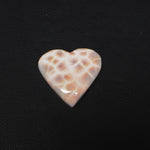 Natural Pink Natrolite (Thomsonite) Heart Cabochon 21x19x5mm 11.5ct - view 4 - Pedra Gems