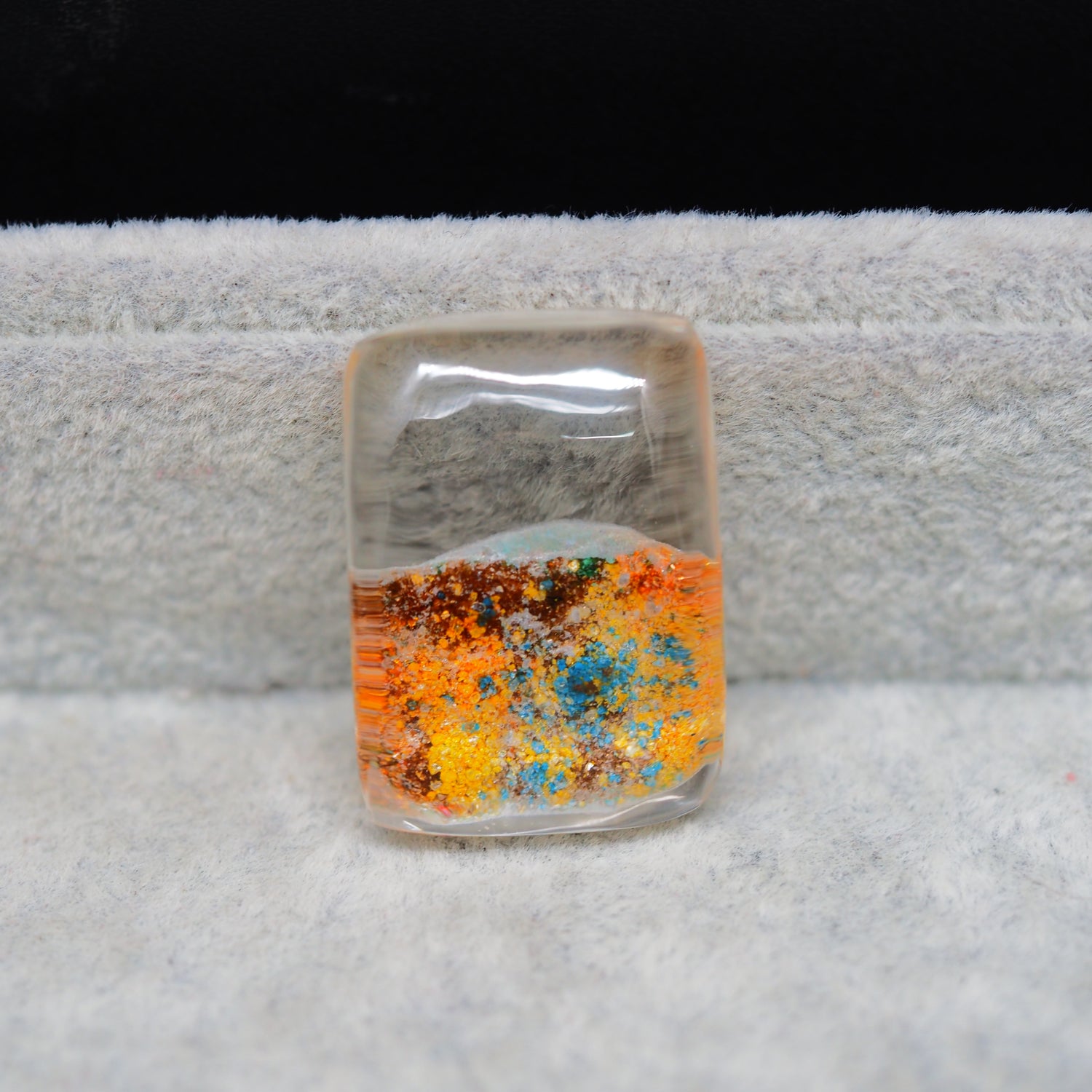 Garden Quartz Drill Fill Cabochon 29x20mm 55.5ct Cushion – Pedra Gems