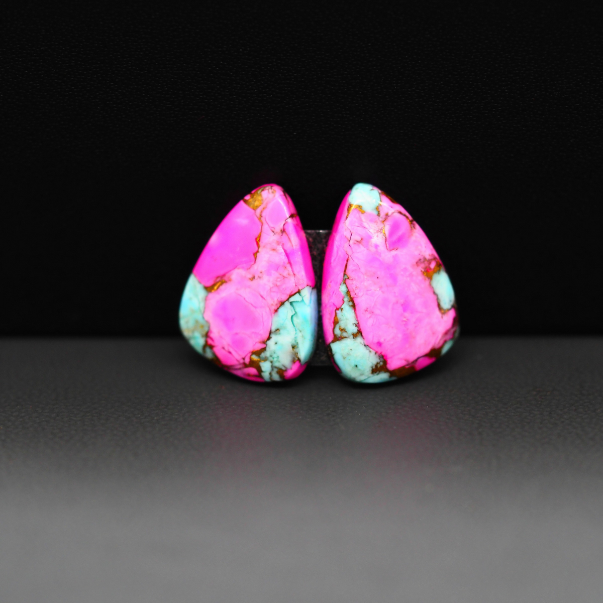 Cotton Candy Pair 17x13x3mm 13ct