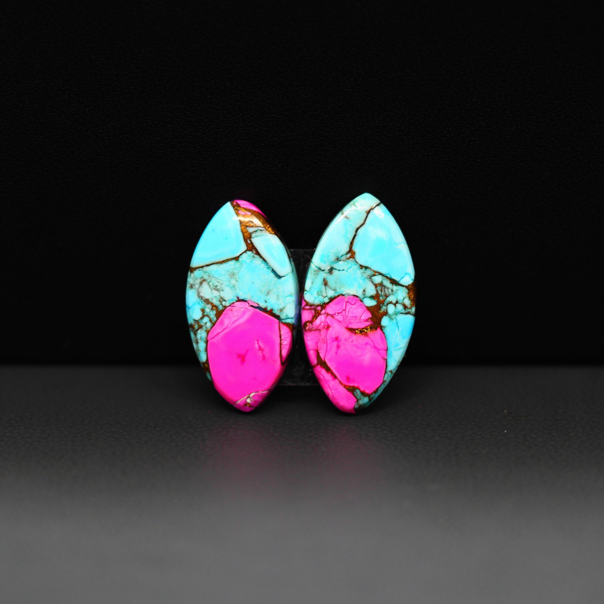 Cotton Candy Pair 20x11x3mm 11ct