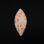 Natural Pink Natrolite (Thomsonite) Marquise Cabochon 35x14x3mm 11ct - view 2 - Pedra Gems