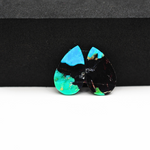 Mohave Buffalo composite pair 19x11x3mm 8.5ct pear cabochon Kingman - photo 2