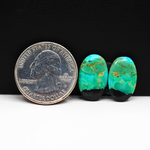 Mohave Buffalo composite pair 17x11x3mm 9.5ct oval cabochon Kingman - photo 1