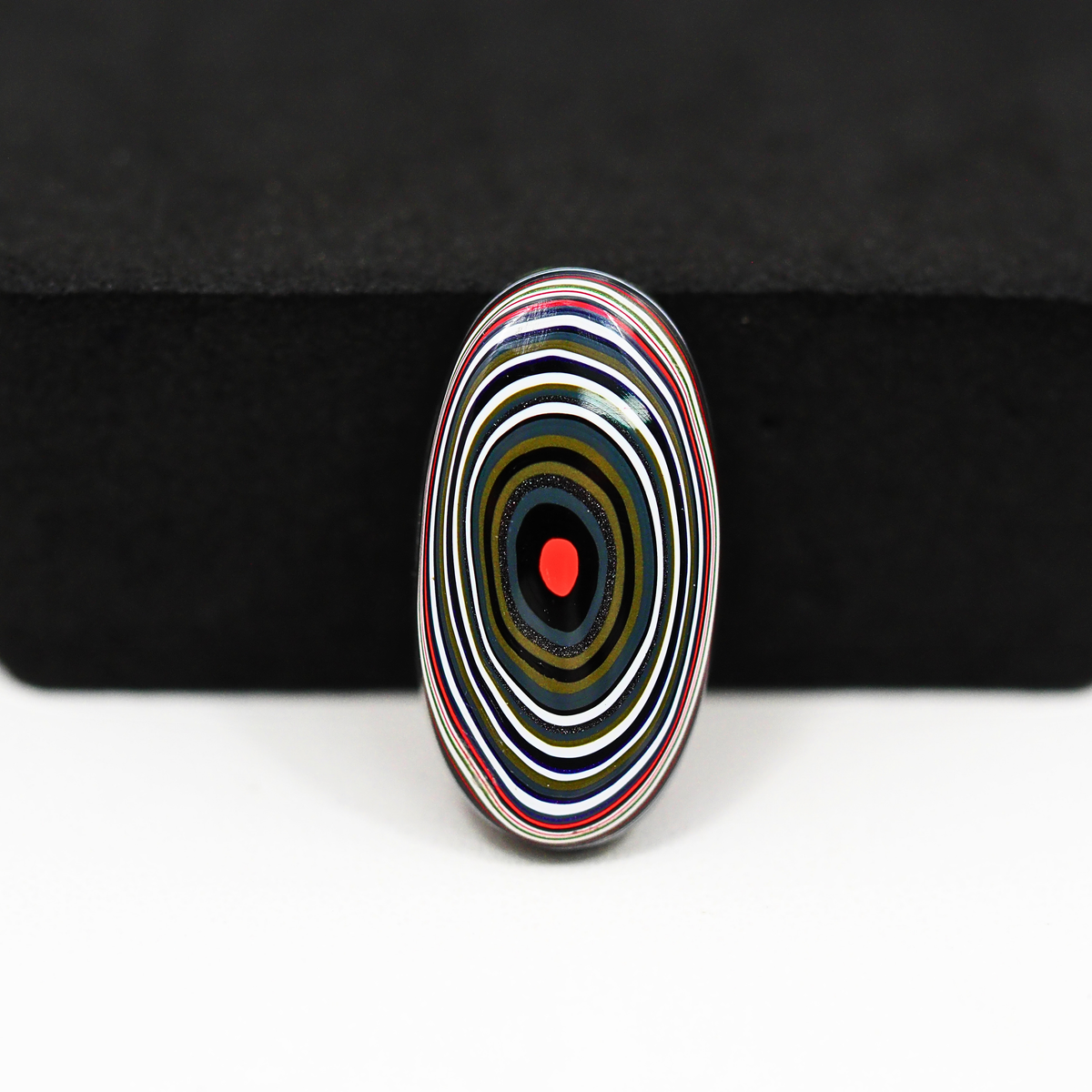 Fordite Agate Cabochon 23x12mm 6ct Oval