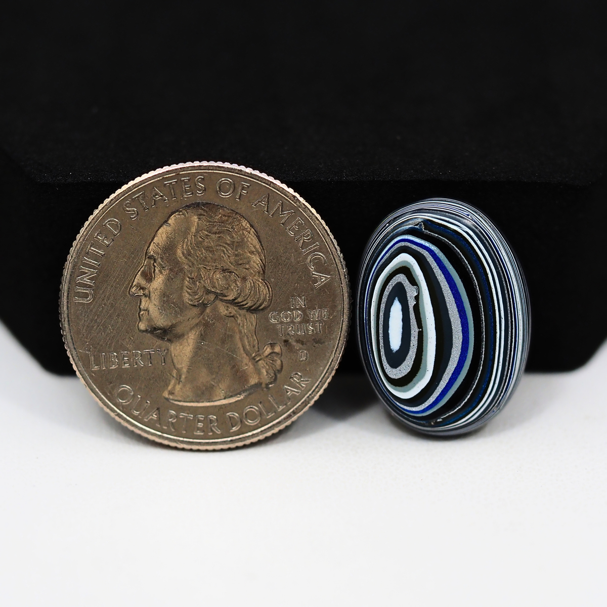 Fordite Agate Cabochon 19x12mm 5ct Oval