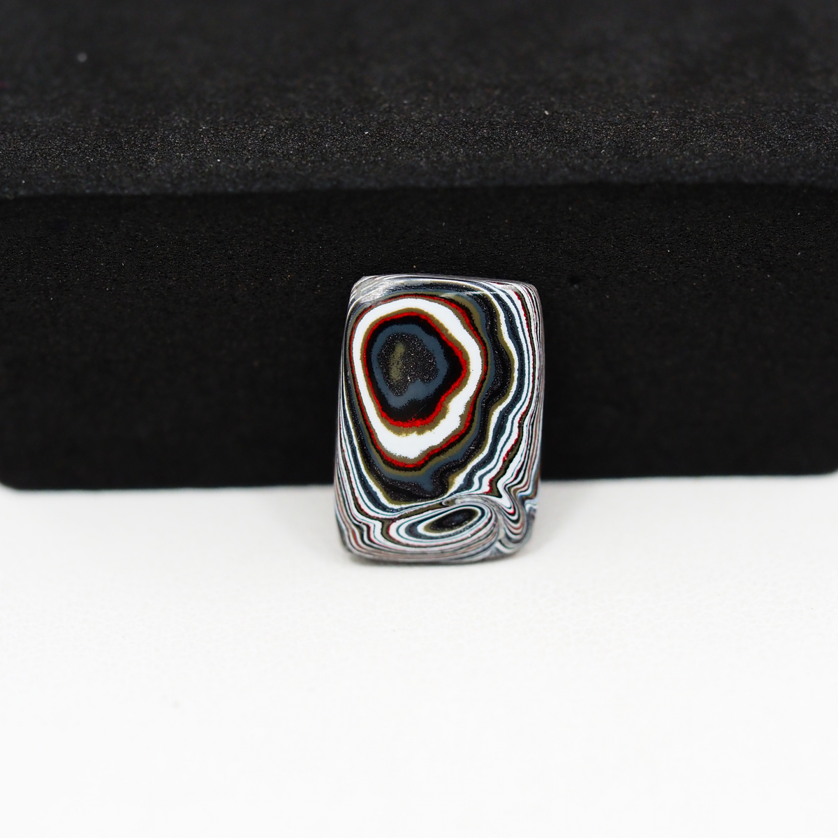 Fordite Agate Cabochon 15x11mm 2ct Rectangle