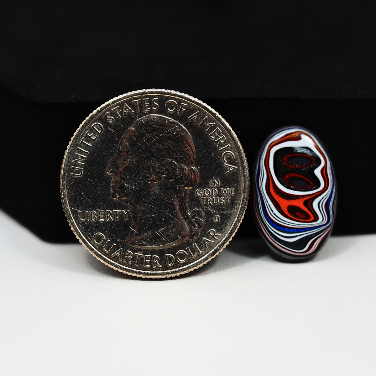Fordite Agate Cabochon 17x11mm 2ct Oval