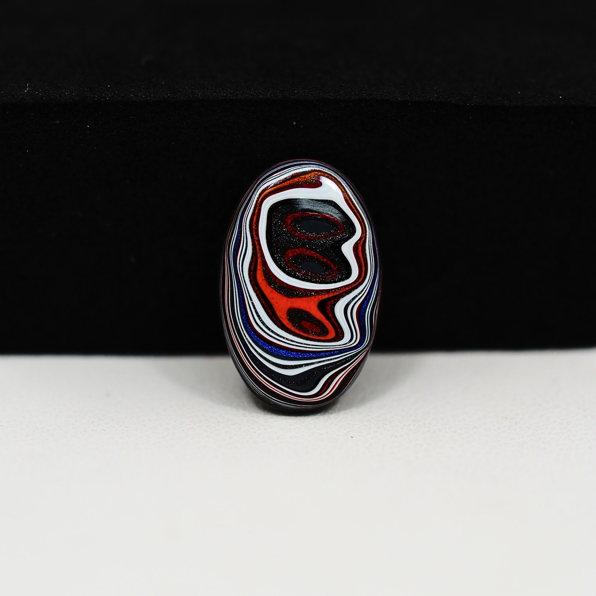 Fordite Agate Cabochon 17x11mm 2ct Oval