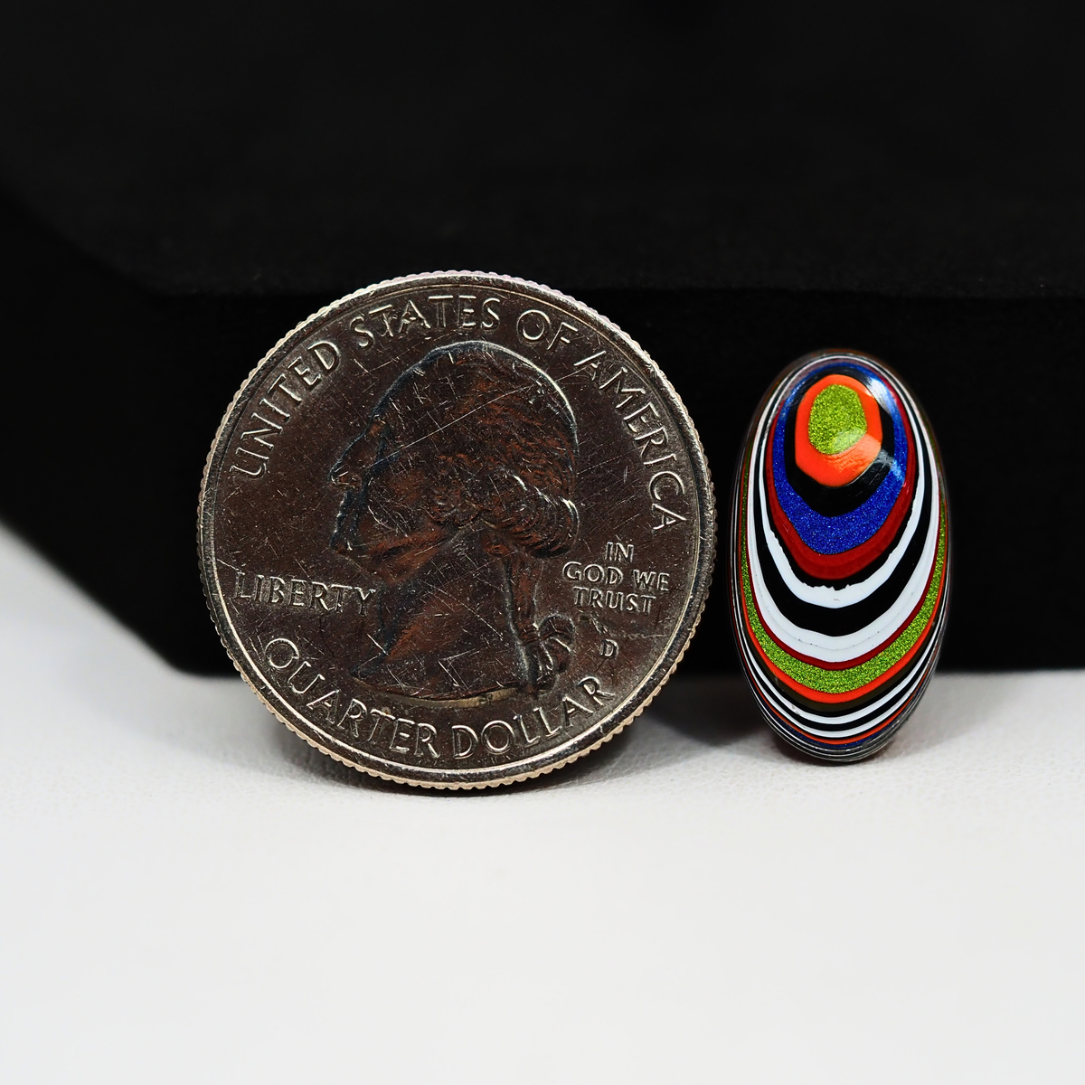 Fordite Agate Cabochon 19x10mm 2ct Oval