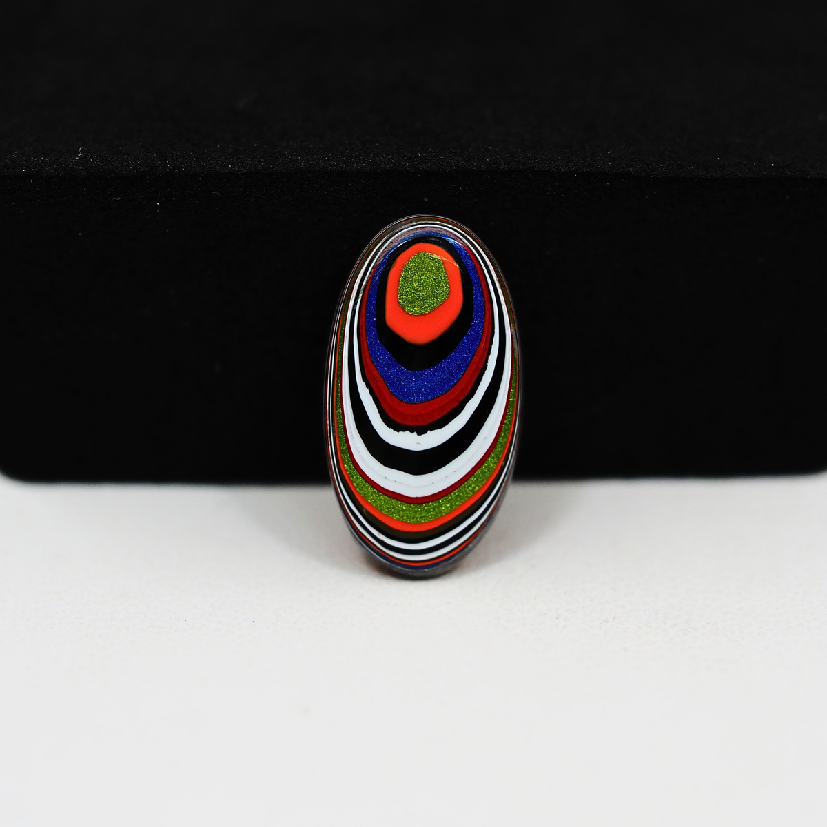 Fordite Agate Cabochon 19x10mm 2ct Oval