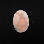Natural Pink Natrolite (Thomsonite) Oval Cabochon 23x15x5mm 11.5ct - view 3 - Pedra Gems