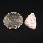 Natural Pink Natrolite (Thomsonite) Freeform Cabochon 22x14x6mm 11.5ct - view 1 - Pedra Gems