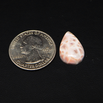 Natural Pink Natrolite (Thomsonite) Pear Cabochon 20x13x5mm 7.5ct - view 1 - Pedra Gems