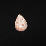 Natural Pink Natrolite (Thomsonite) Pear Cabochon 20x13x5mm 7.5ct - view 2 - Pedra Gems