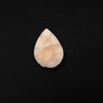 Natural Pink Natrolite (Thomsonite) Pear Cabochon 20x13x5mm 7.5ct - view 3 - Pedra Gems