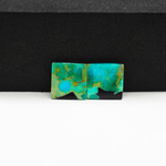 Mohave Buffalo composite pair 12x12x3mm 8.5ct square cabochon Kingman - photo 3