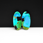 Mohave Buffalo composite pair 23x11x3mm 14ct oval cabochon Kingman - photo 3