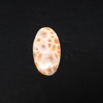 Natural Pink Natrolite (Thomsonite) Oval Cabochon 27x14x4mm 10ct - view 2 - Pedra Gems