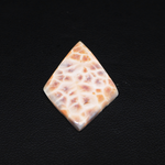 Natural Pink Natrolite (Thomsonite) Kite Cabochon 29x18x4mm 11.5ct - view 2 - Pedra Gems