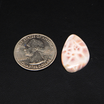Natural Pink Natrolite (Thomsonite) Freeform Cabochon 24x16x6mm 9.5ct - view 1 - Pedra Gems