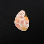 Natural Pink Natrolite (Thomsonite) Freeform Cabochon 24x16x6mm 9.5ct - view 3 - Pedra Gems
