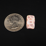 Natural Pink Natrolite (Thomsonite) Cushion Cabochon 18x10x4mm 5ct - view 1 - Pedra Gems