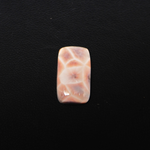 Natural Pink Natrolite (Thomsonite) Cushion Cabochon 18x10x4mm 5ct - view 2 - Pedra Gems