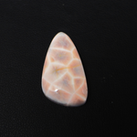 Natural Pink Natrolite (Thomsonite) Freeform Cabochon 26x15x5mm 13.5ct - view 2 - Pedra Gems