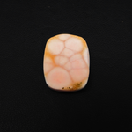 Natural Pink Natrolite (Thomsonite) Cushion Cabochon 24x18x7mm 23ct - view 3 - Pedra Gems