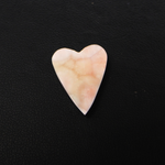 Natural Pink Natrolite (Thomsonite) Heart Cabochon 20x15x4mm 8.5ct - view 3 - Pedra Gems