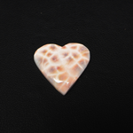 Natural Pink Natrolite (Thomsonite) Heart Cabochon 21x19x5mm 11.5ct - view 2 - Pedra Gems